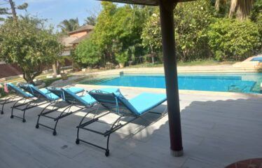 Beautiful furnished villa F4 in residence for rent in Saly