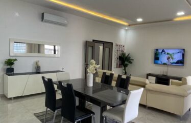 Magnificent furnished apartment F4 of great standing for rent at the bend