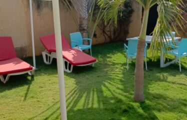 Furnished 4-room villa for rent in saly résidence cristalline