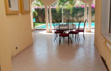 Furnished 4-room villa for rent in saly résidence cristalline