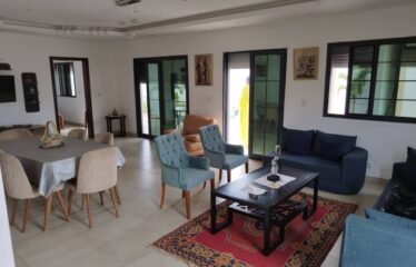 Beautiful furnished villa for rent in saly