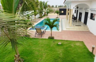 Beautiful furnished villa for rent in saly