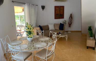 Beautiful furnished f3 villa for rent in saly residence safari